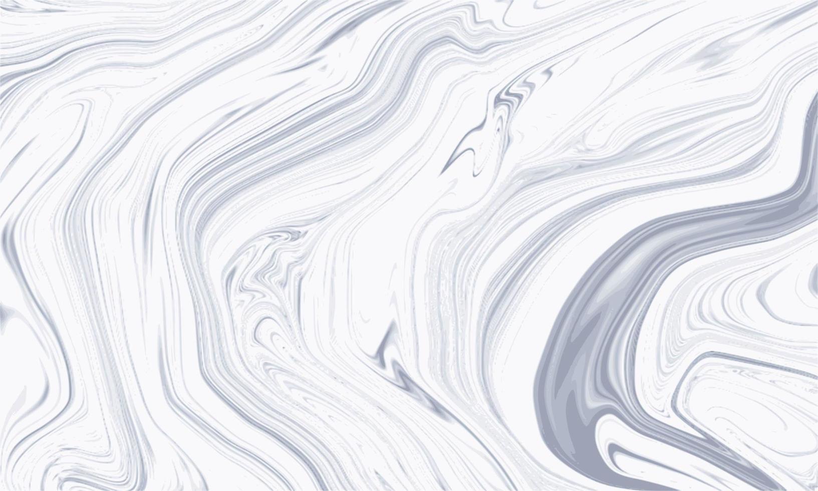 Abstract White Liquid Marble Background vector