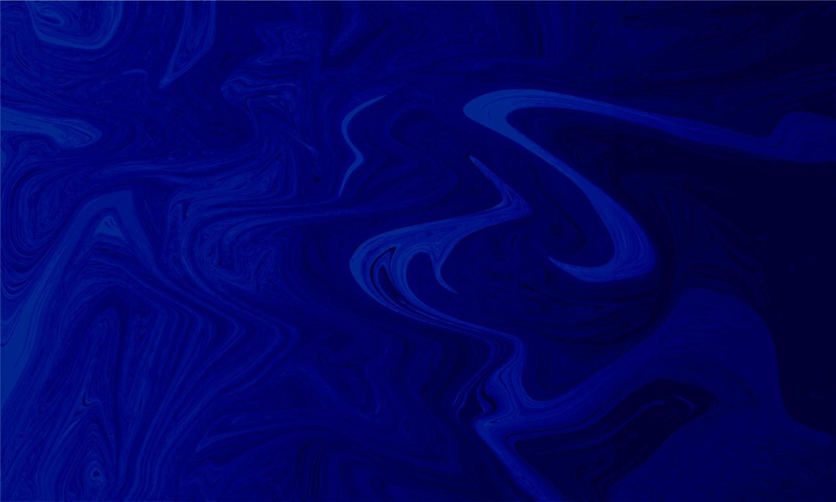 Abstract Dark Blue Liquid Marble Background vector