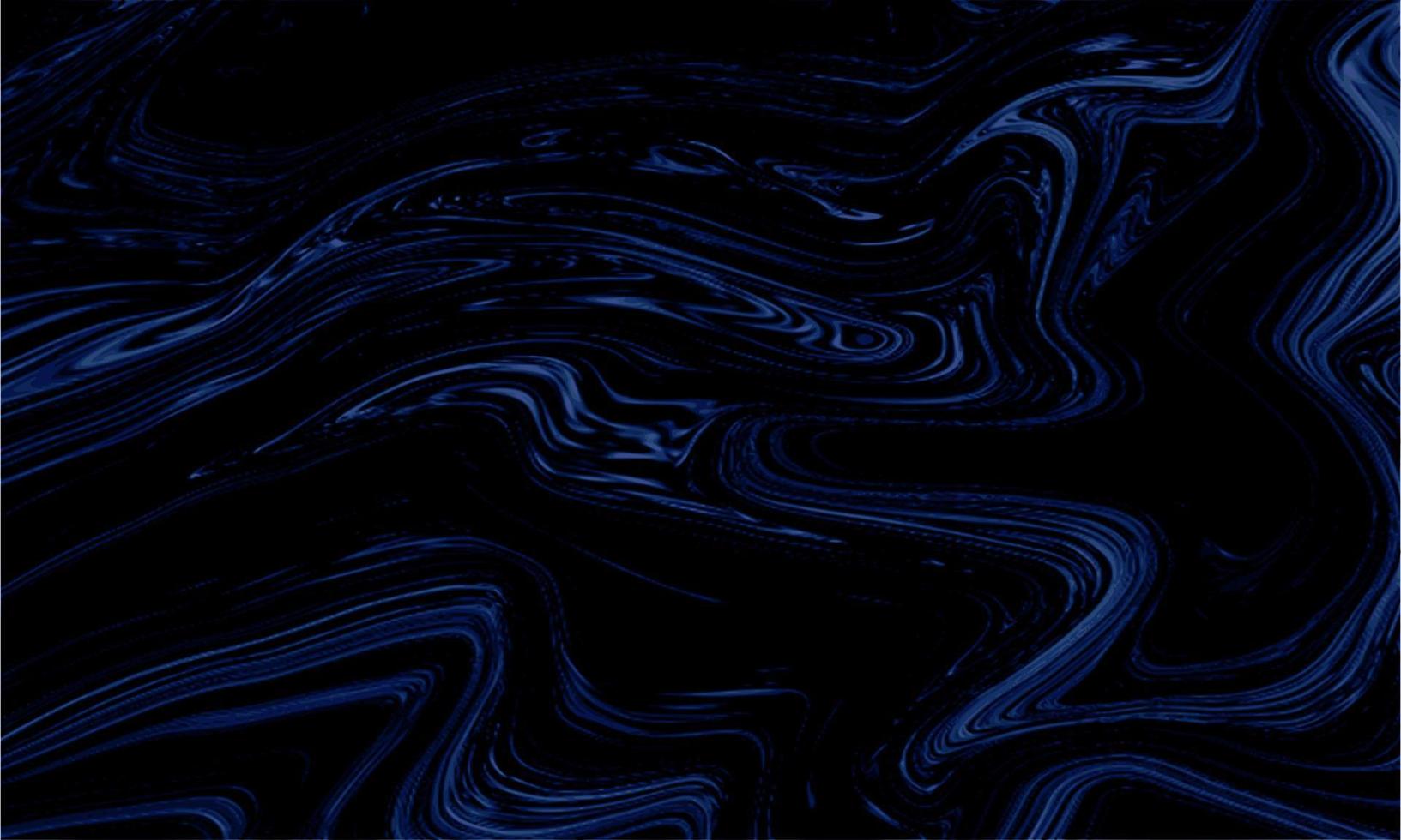 Fondo de mármol líquido azul oscuro abstracto vector