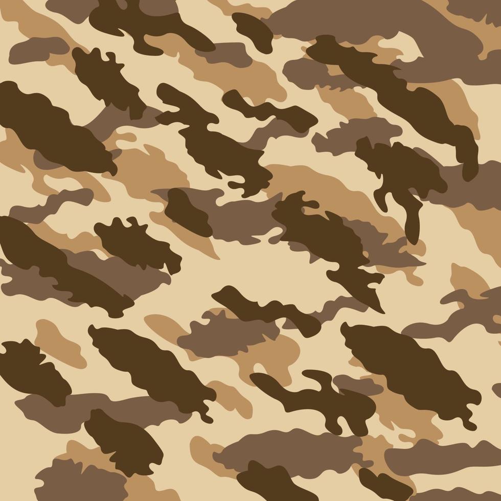 desert brown camouflage abstract stripes seamless pattern military