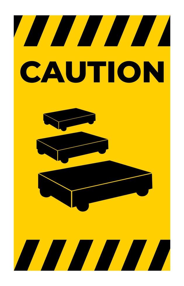 PPE Icon.Paint Trolley Parking Symbol Sign Isolate On White Background,Vector Illustration EPS.10 vector