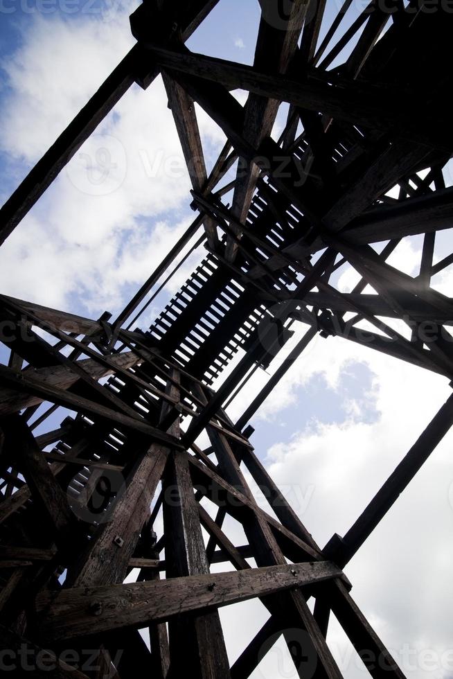 Abstract Train Track - Cloud sky photo