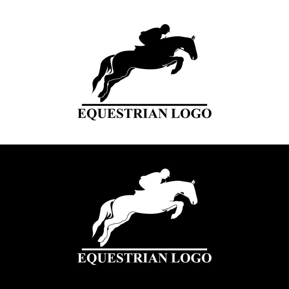 Modern Equestrian Logo vector