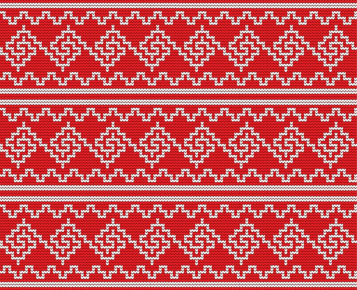 handwork embroidery knitting patterns vector