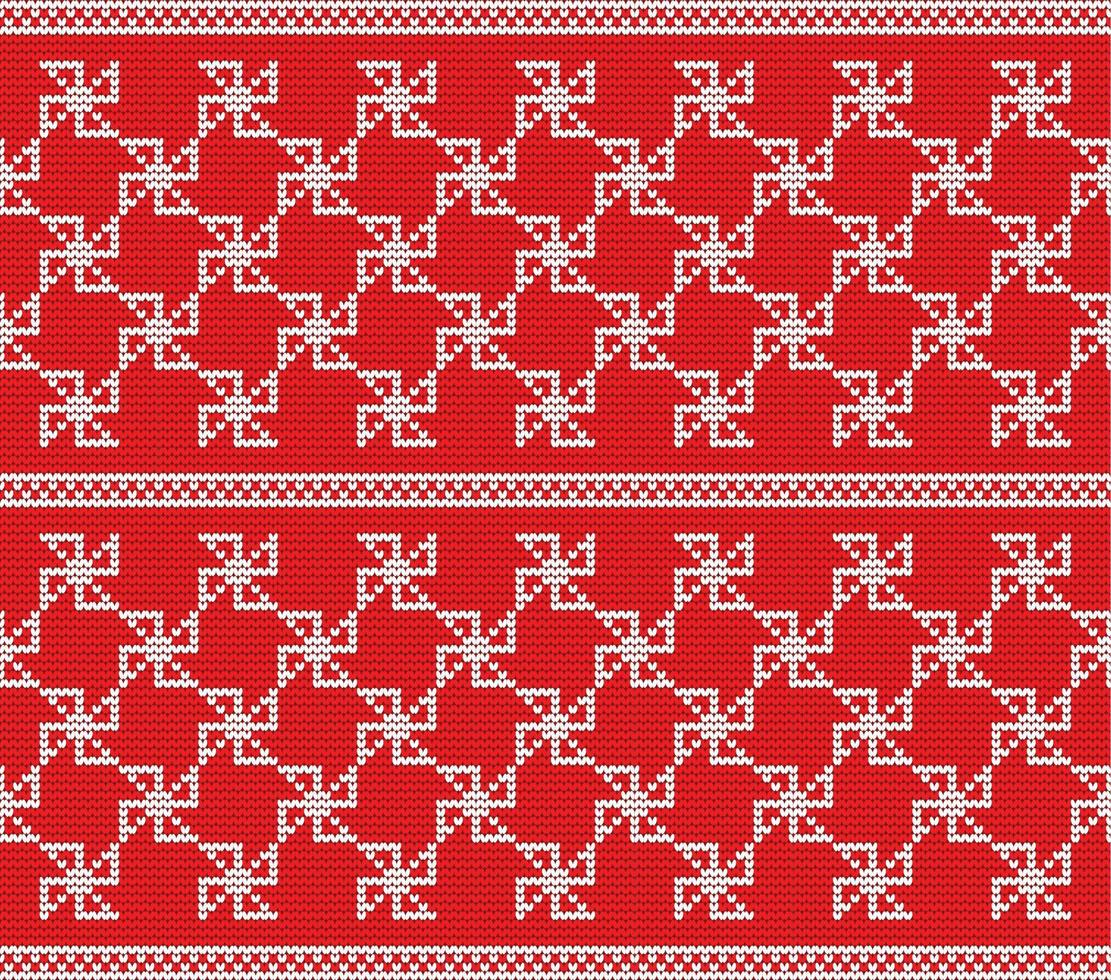 christmas sweater pattern vector