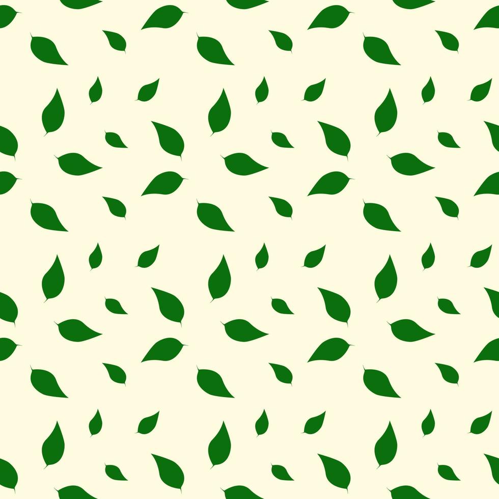Seamless pattern of fern different tree, foliage natural branches, green leaves, herbs, tropical plant hand drawn. Vector fresh beauty rustic eco friendly background on white