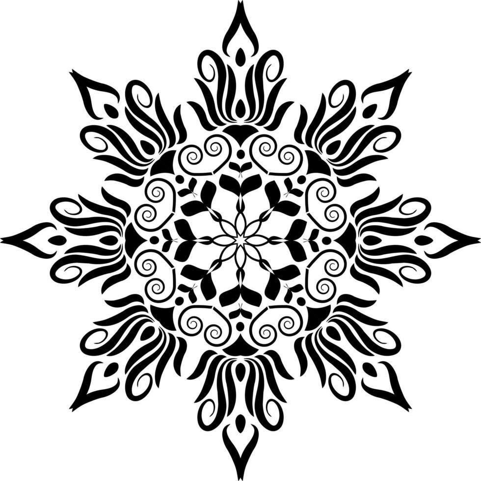 Traditional Asian, Indian motif design for textile printing, fabric printings vector