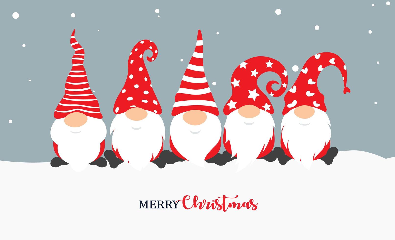 Christmas Gnome Vector Art, Icons, and Graphics for Free Download