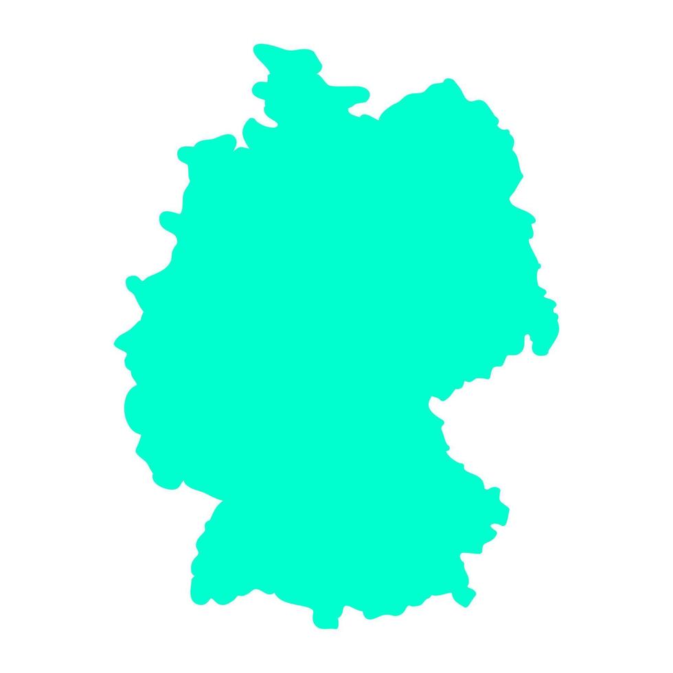 Germany map on a background vector