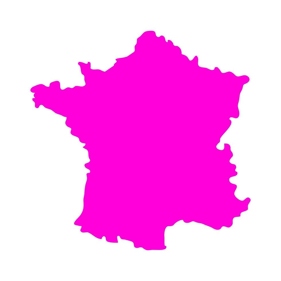 France map on background vector