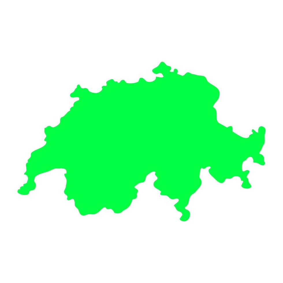 Swiss map on background vector