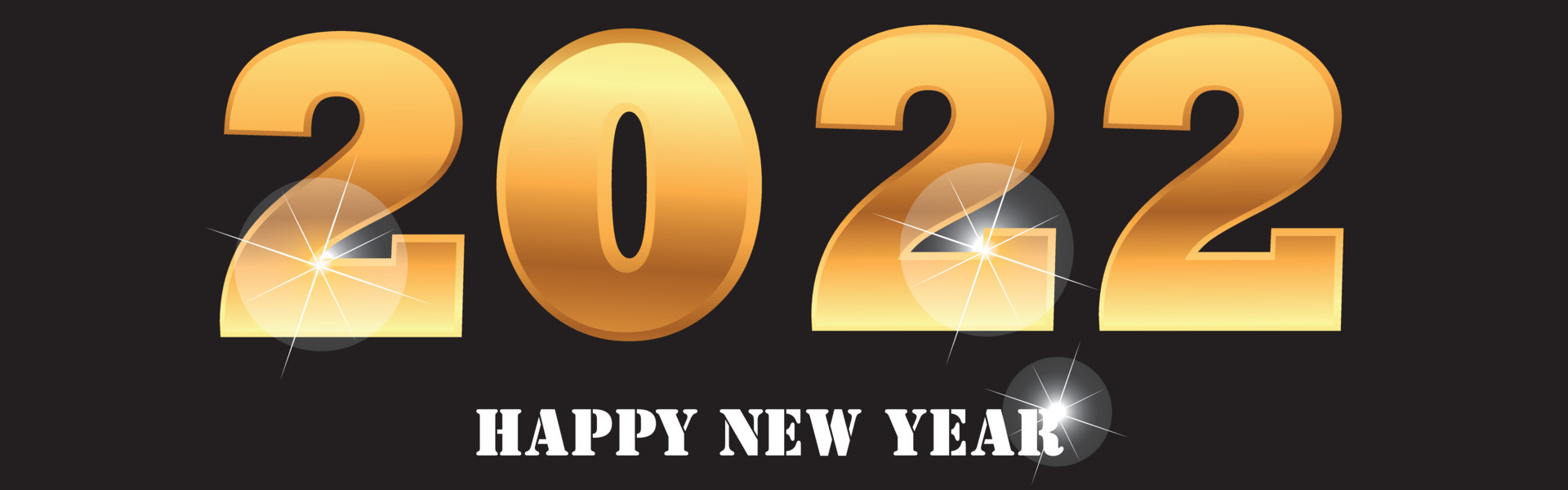 2022 Happy New Year. Vector illustration EPS10 4300957 Vector Art at ...