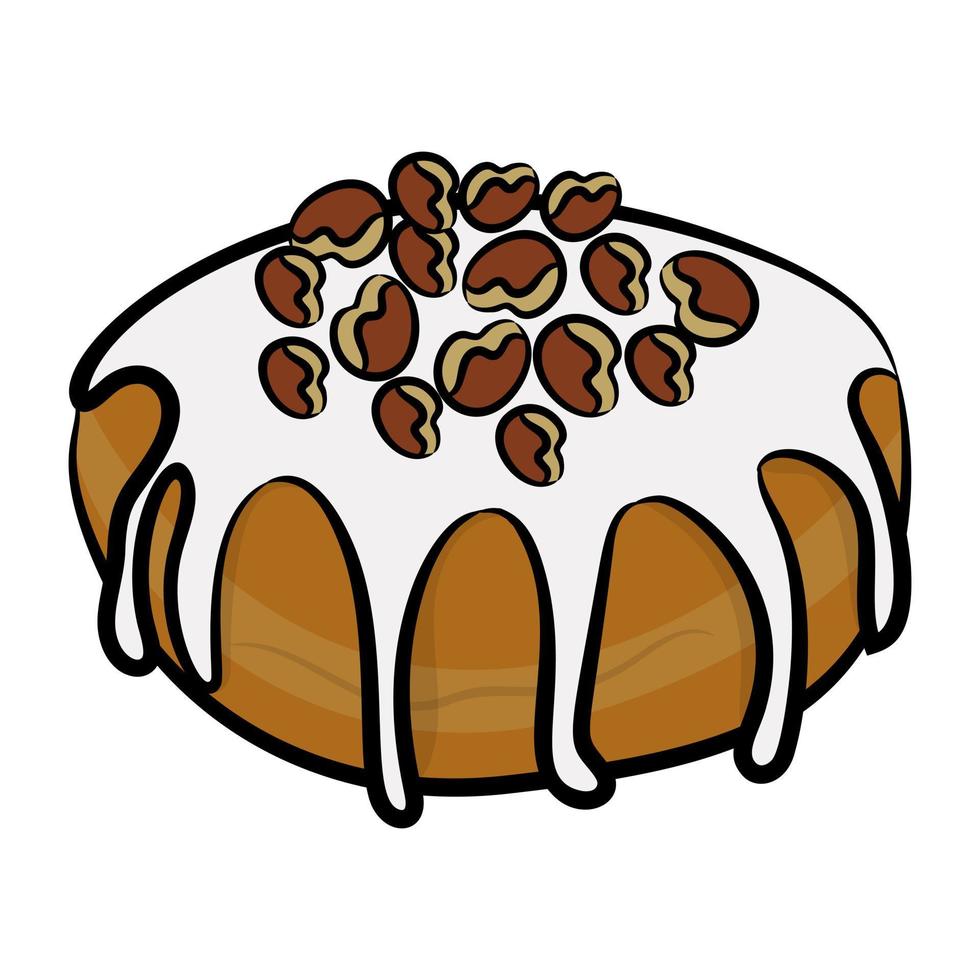 Cream Cake Concepts vector