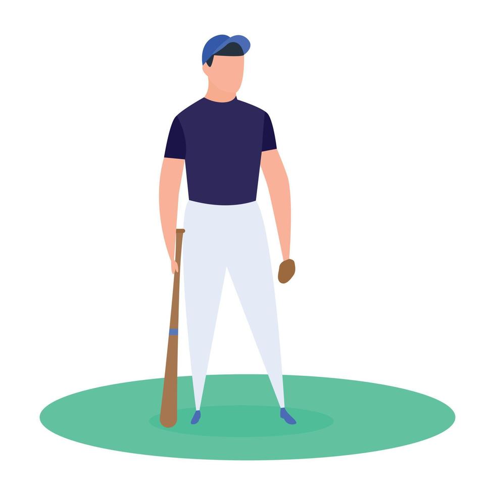 Baseball Player Concepts vector