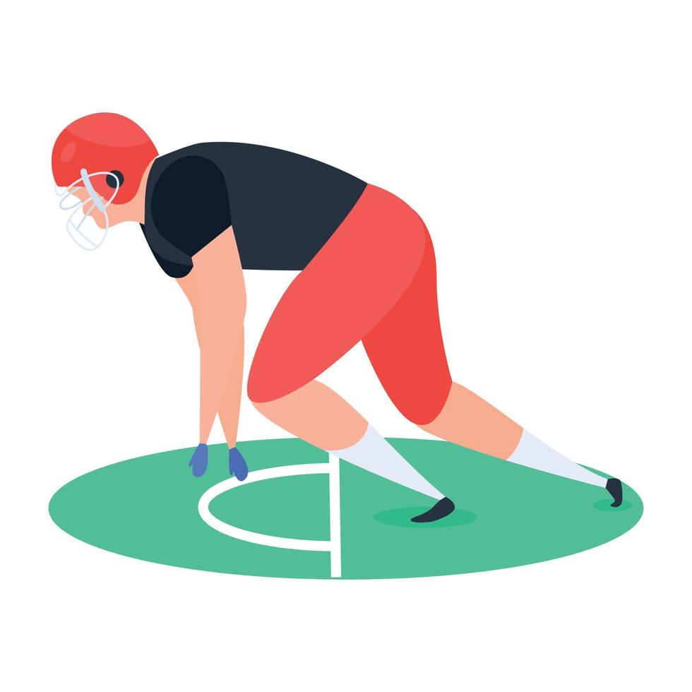 Trendy Runner Conncepts vector