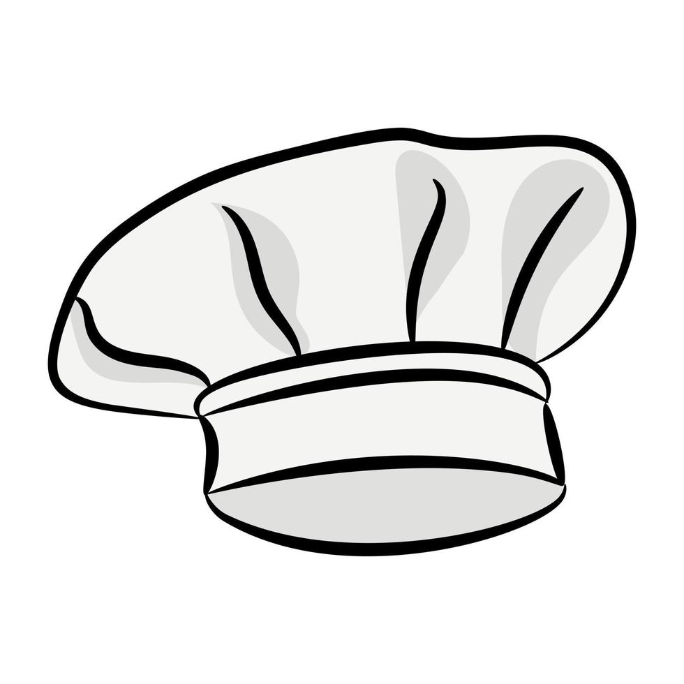 conceptos de gorro de chef vector