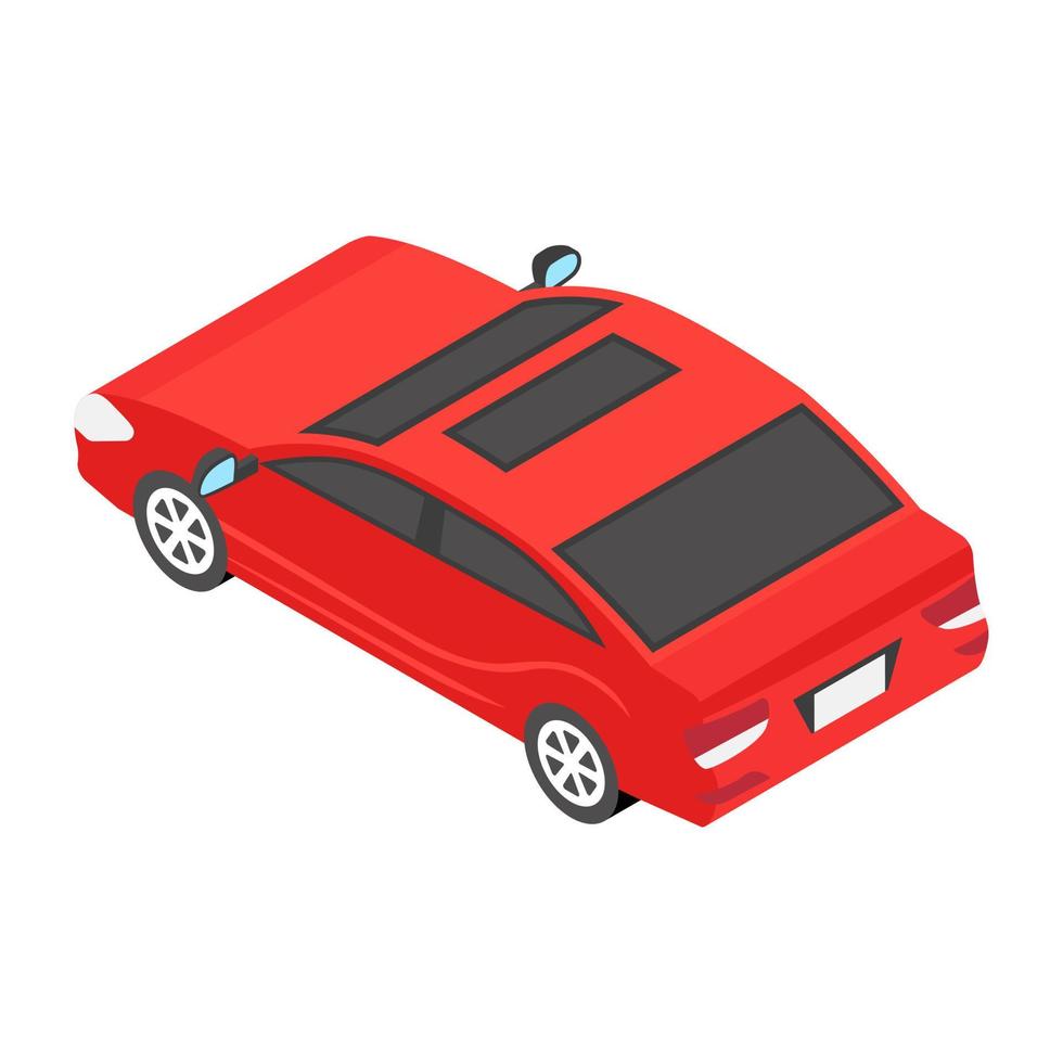 Trendy Sedan Concepts vector