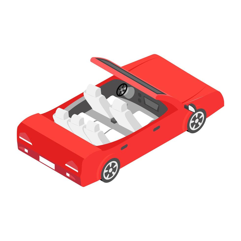 Convertible Car Concepts vector