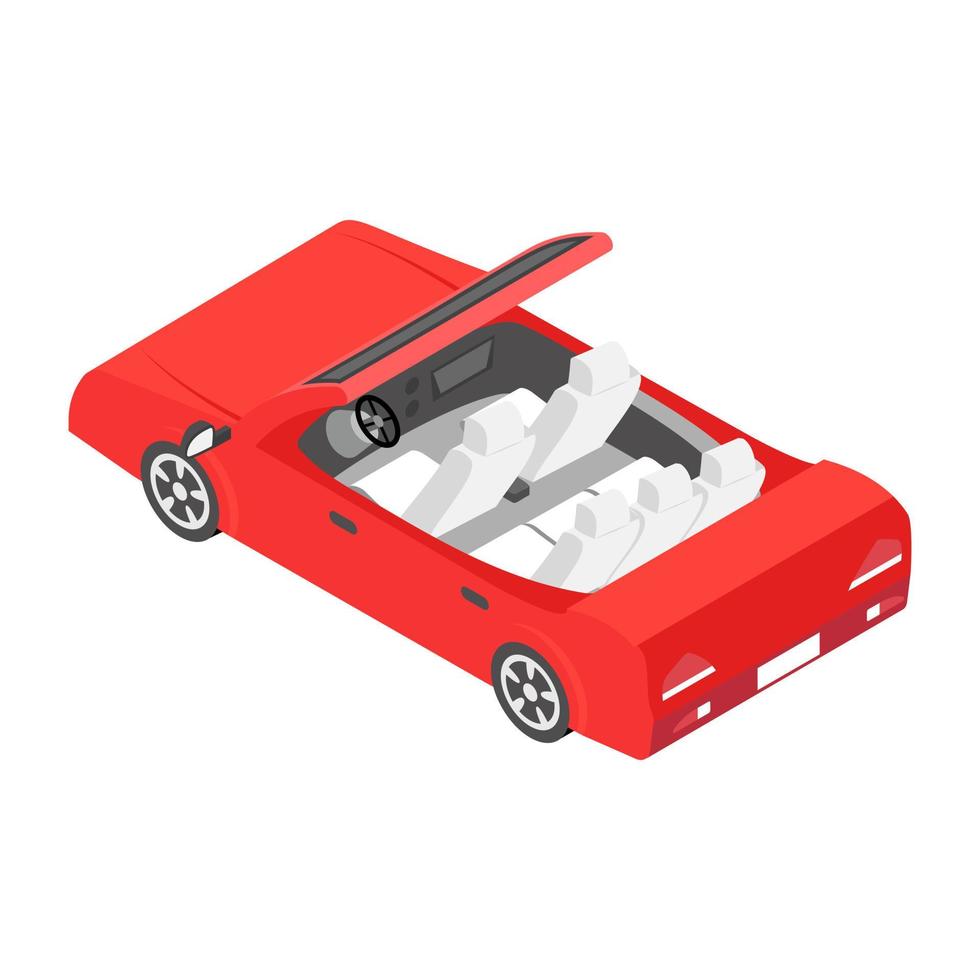 Convertible Car Concepts vector