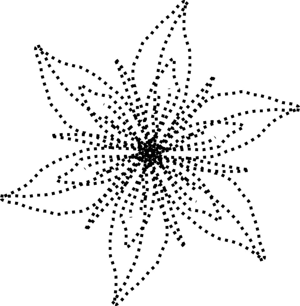 Vector geometrical illustration. Surface pattern design with geometrical round shapes, circles, spirals, stars. Abstract flat background