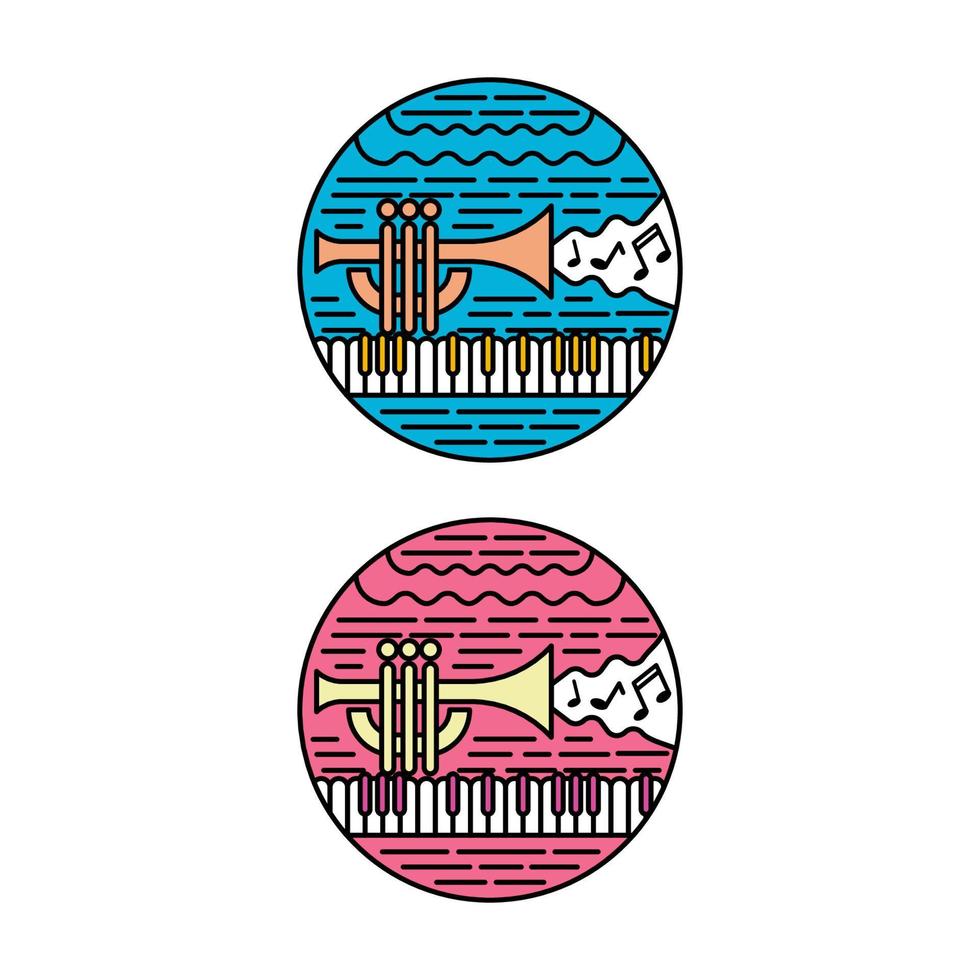 Jazz Music icon vector illustration design