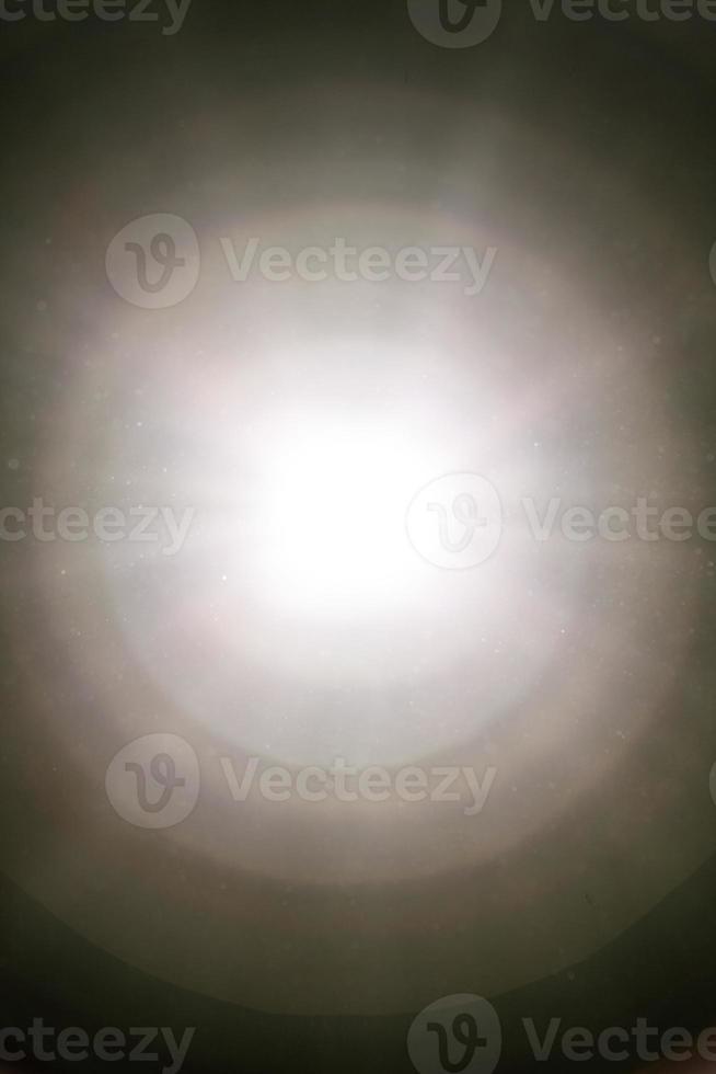 Real Lens Flare and Dusty Atmosphere photo