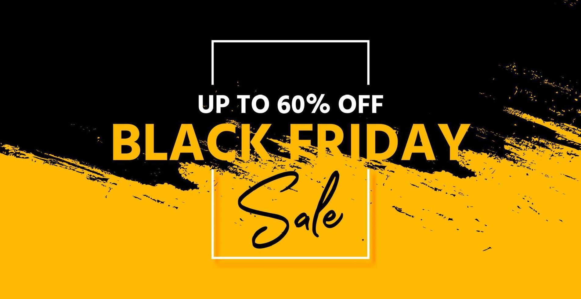 abstract background black friday beautiful yellow style vector