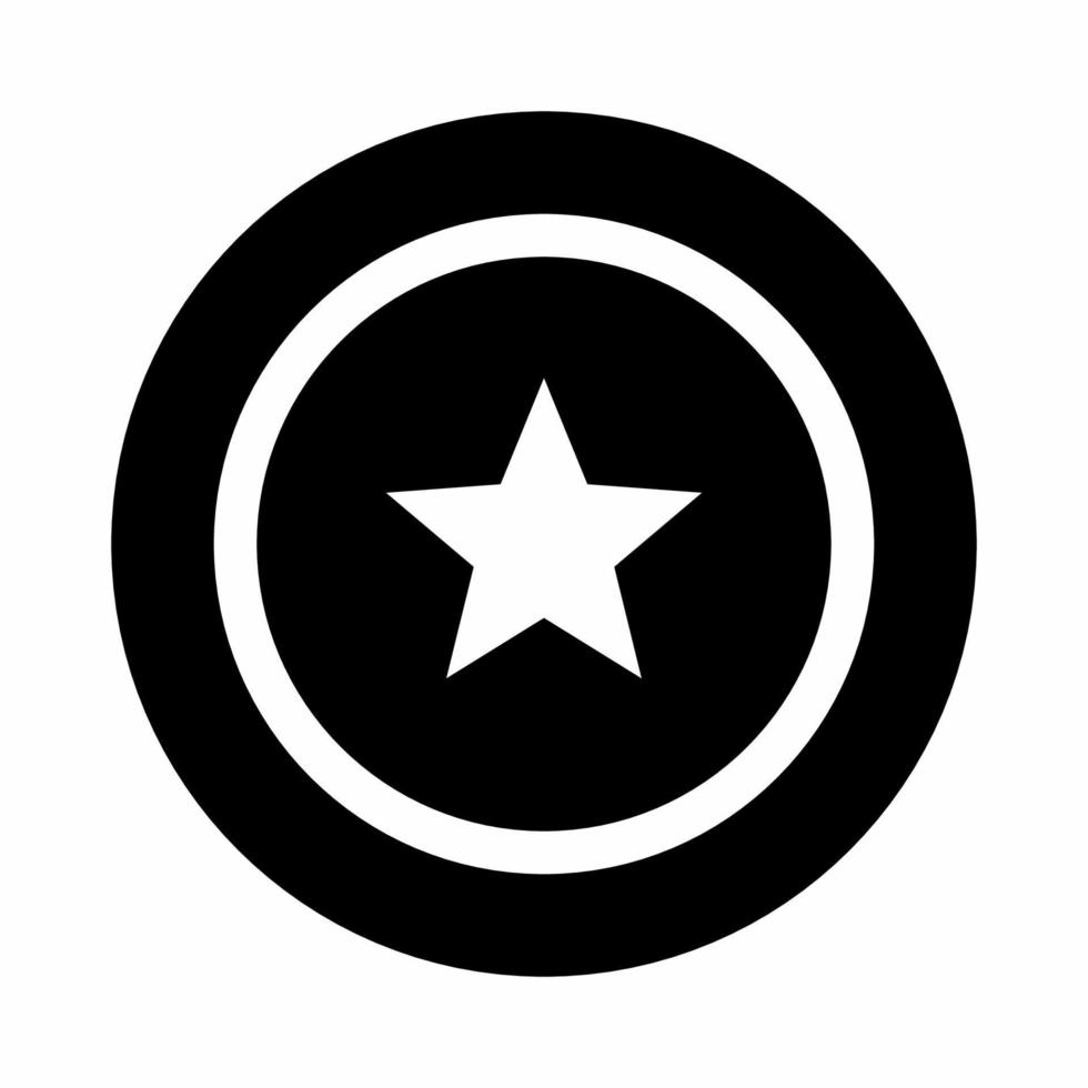 USA Shield Icon Black.eps vector