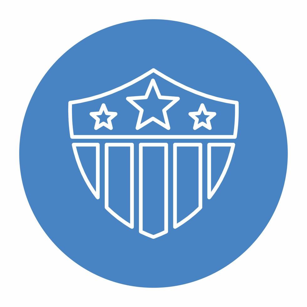 USA Badge Icon Blue.eps vector