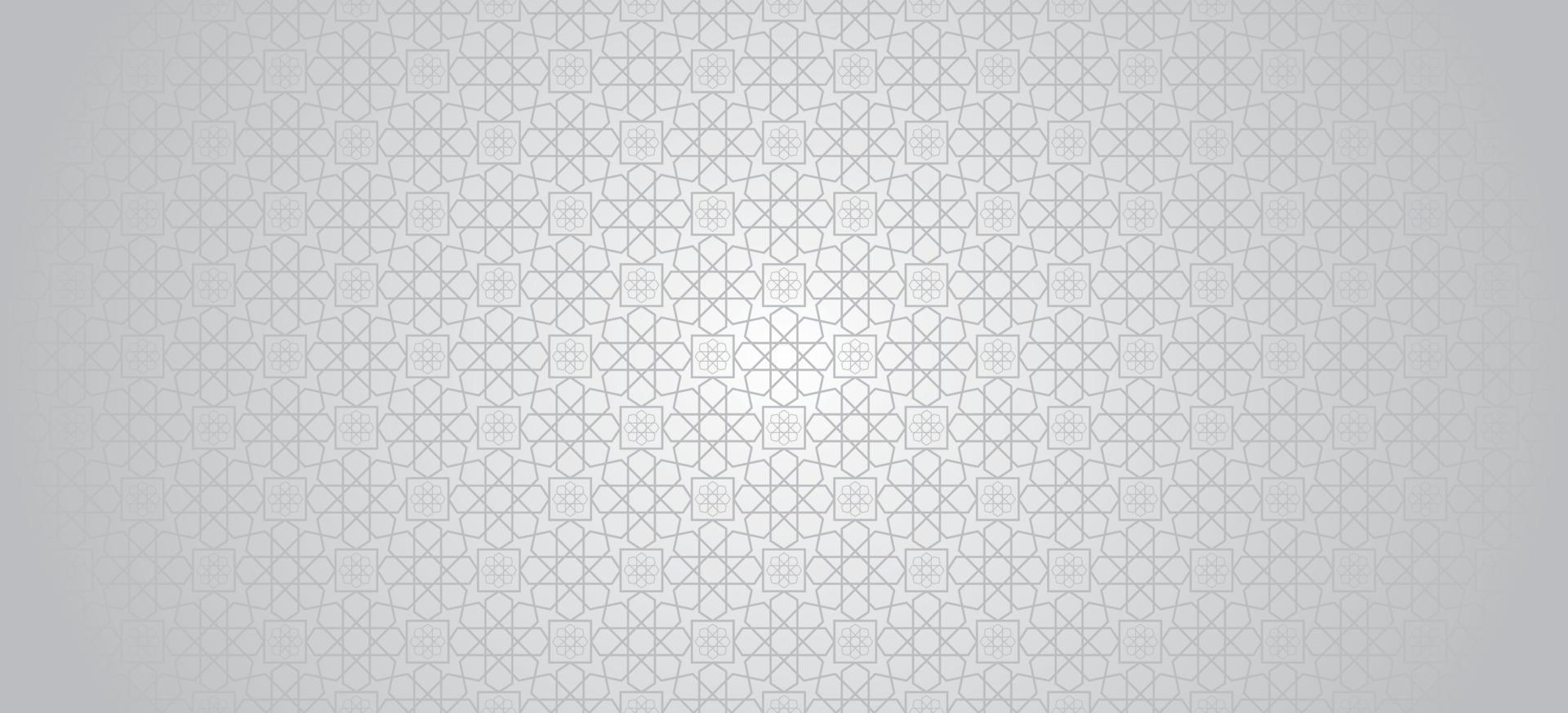 Gradient Islamic Pattern Background vector