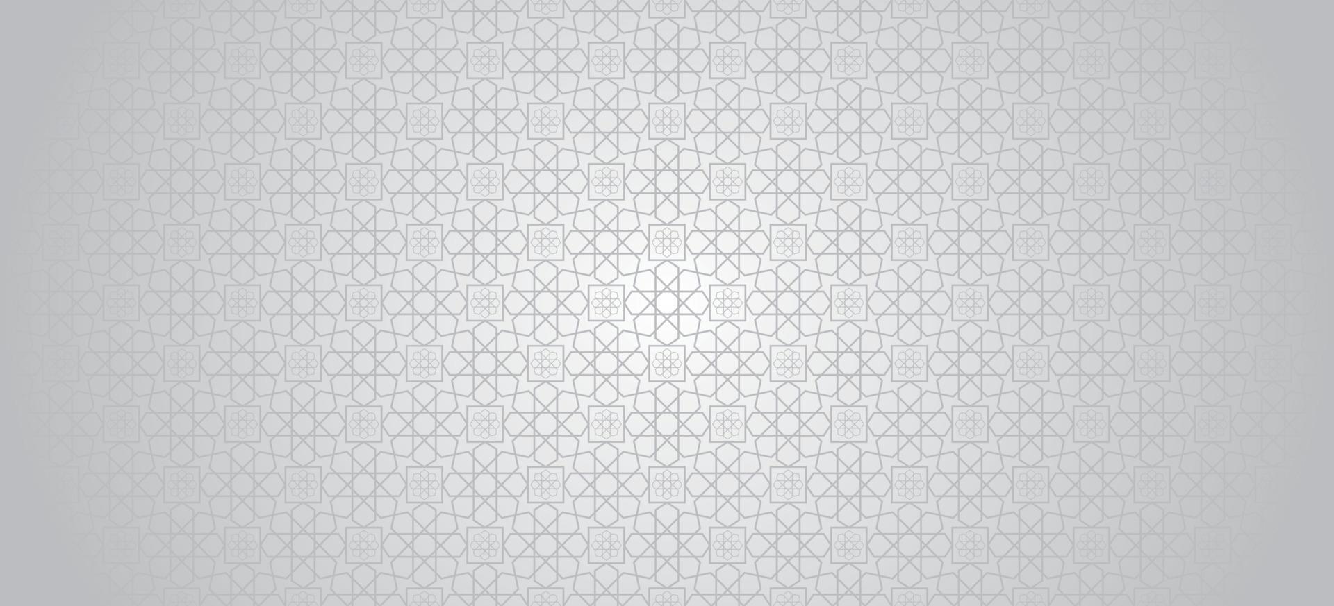 Gradient Islamic Pattern Background vector