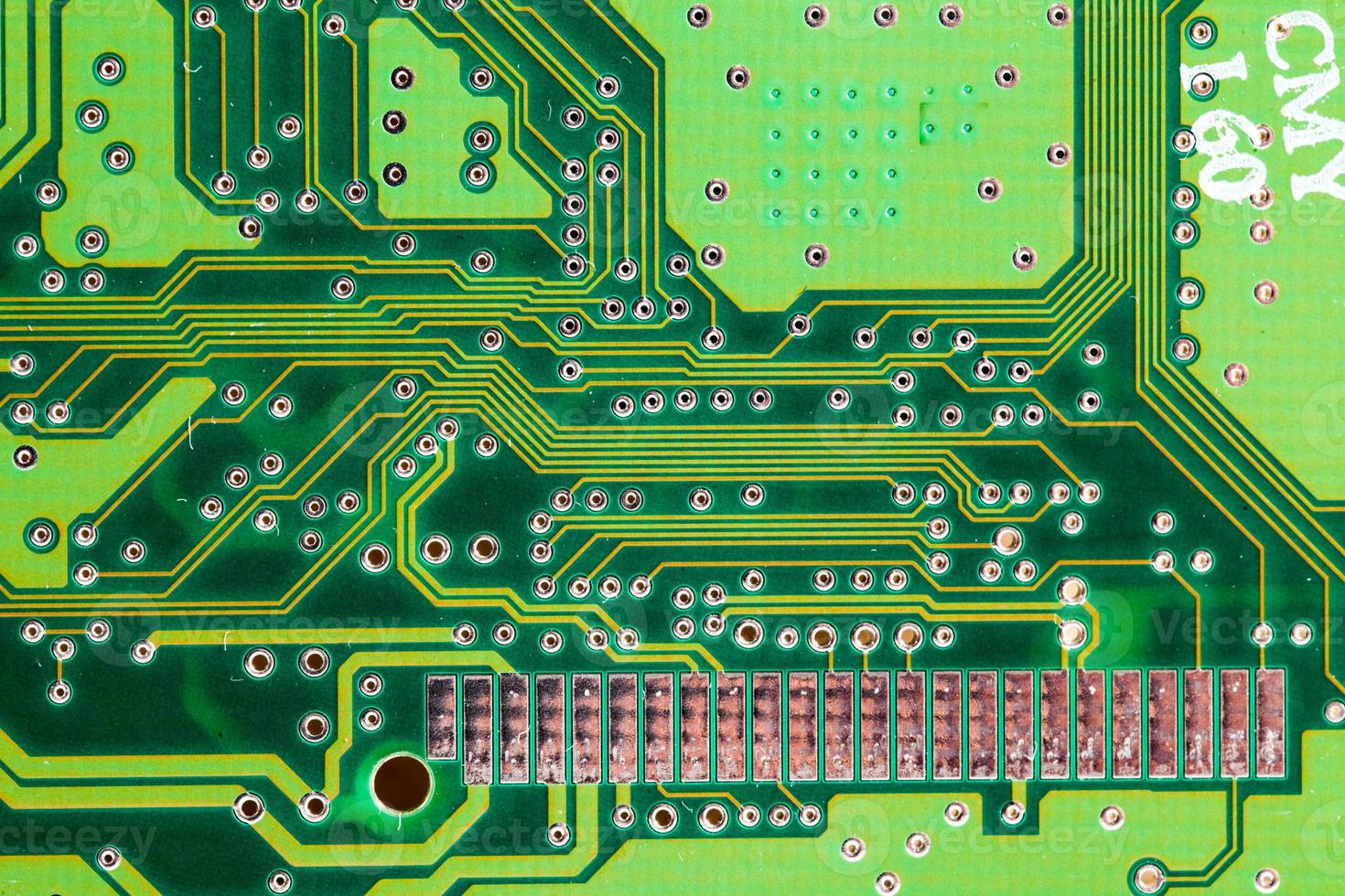 primer plano de detalles de microchips, foto