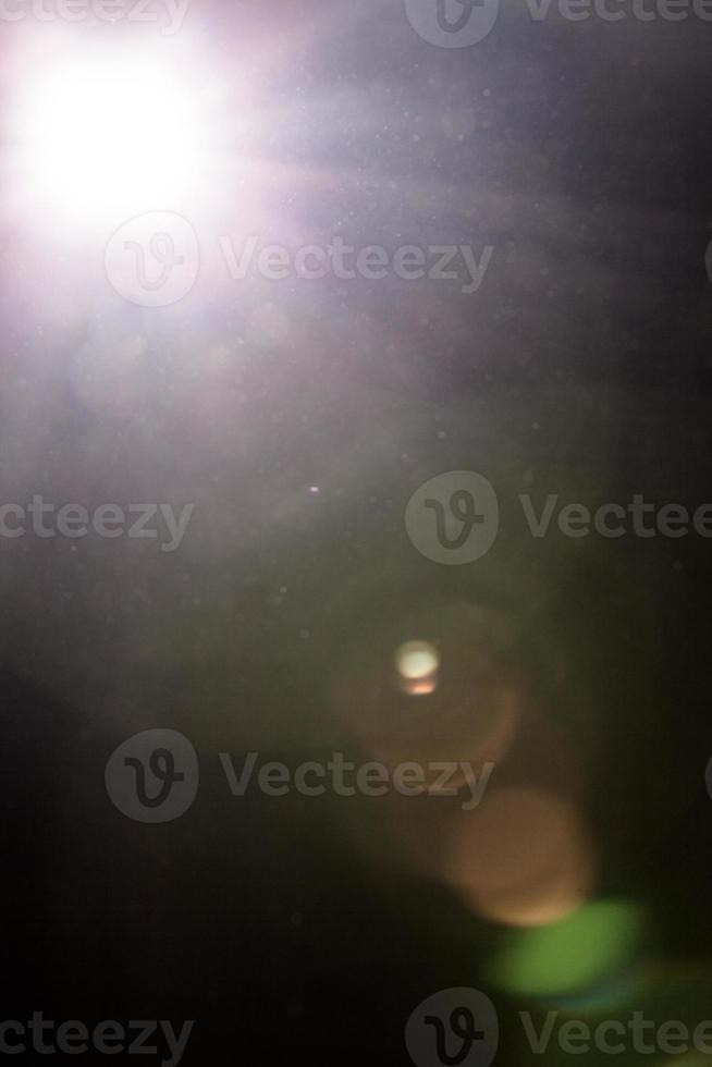 Real Lens Flare and Dusty Atmosphere photo