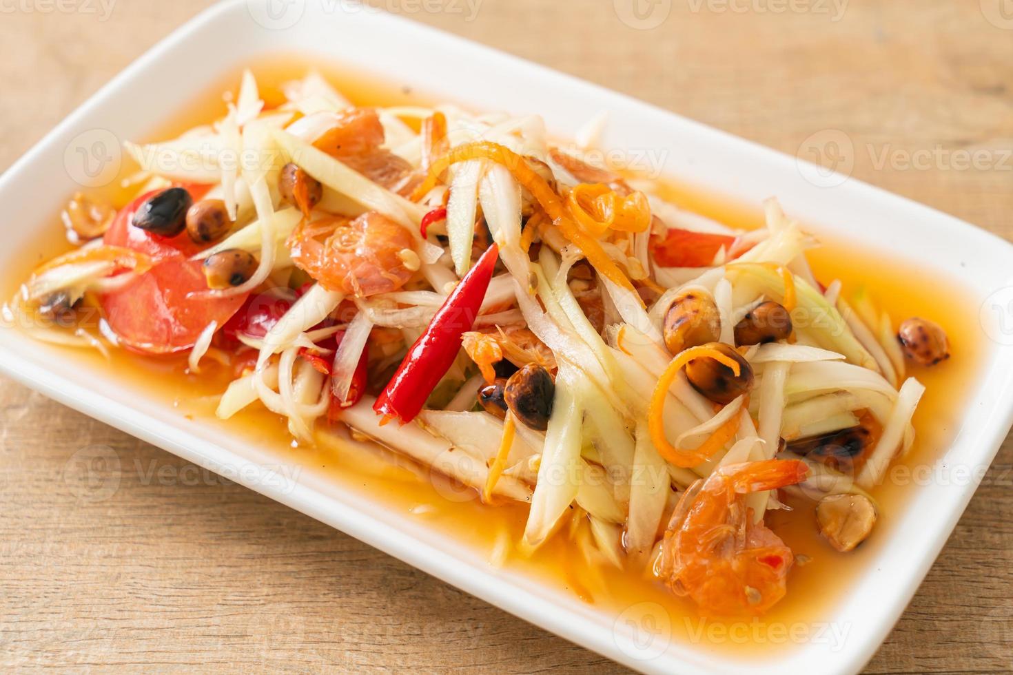 Som Tum - Spicy papaya salad photo