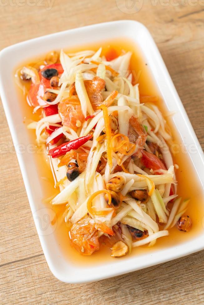 Som Tum - Spicy papaya salad photo