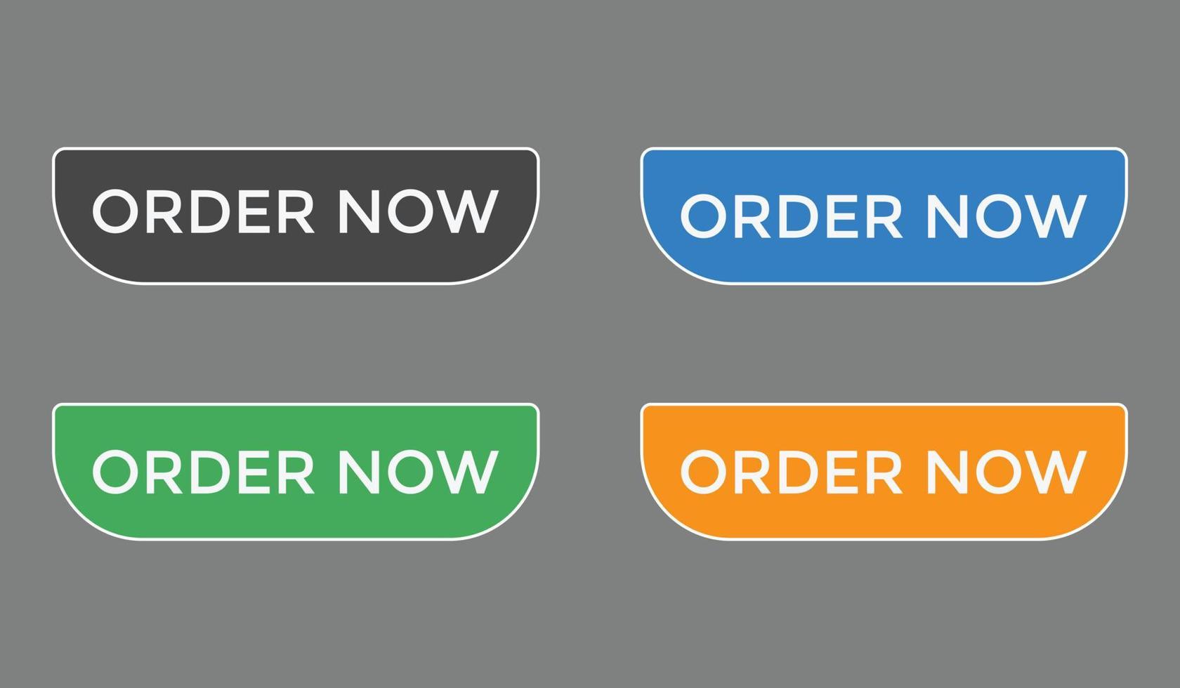 order now button web button for shop e commerce vector