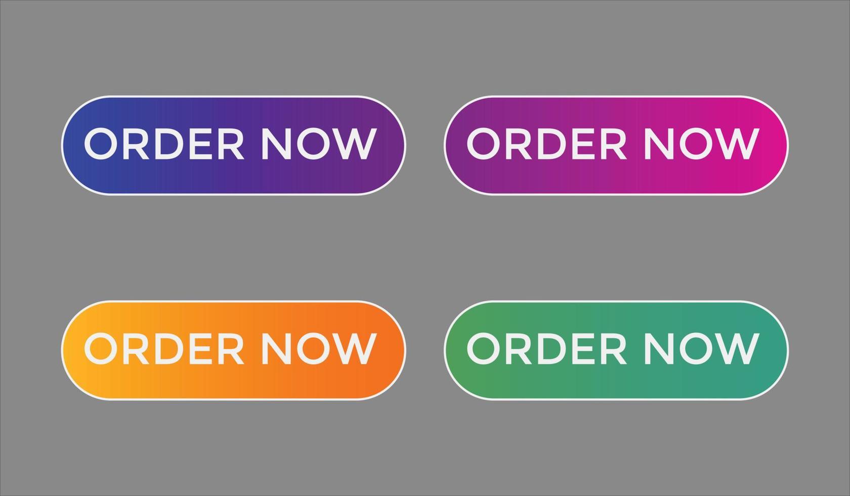 order now button web button for shop e commerce vector