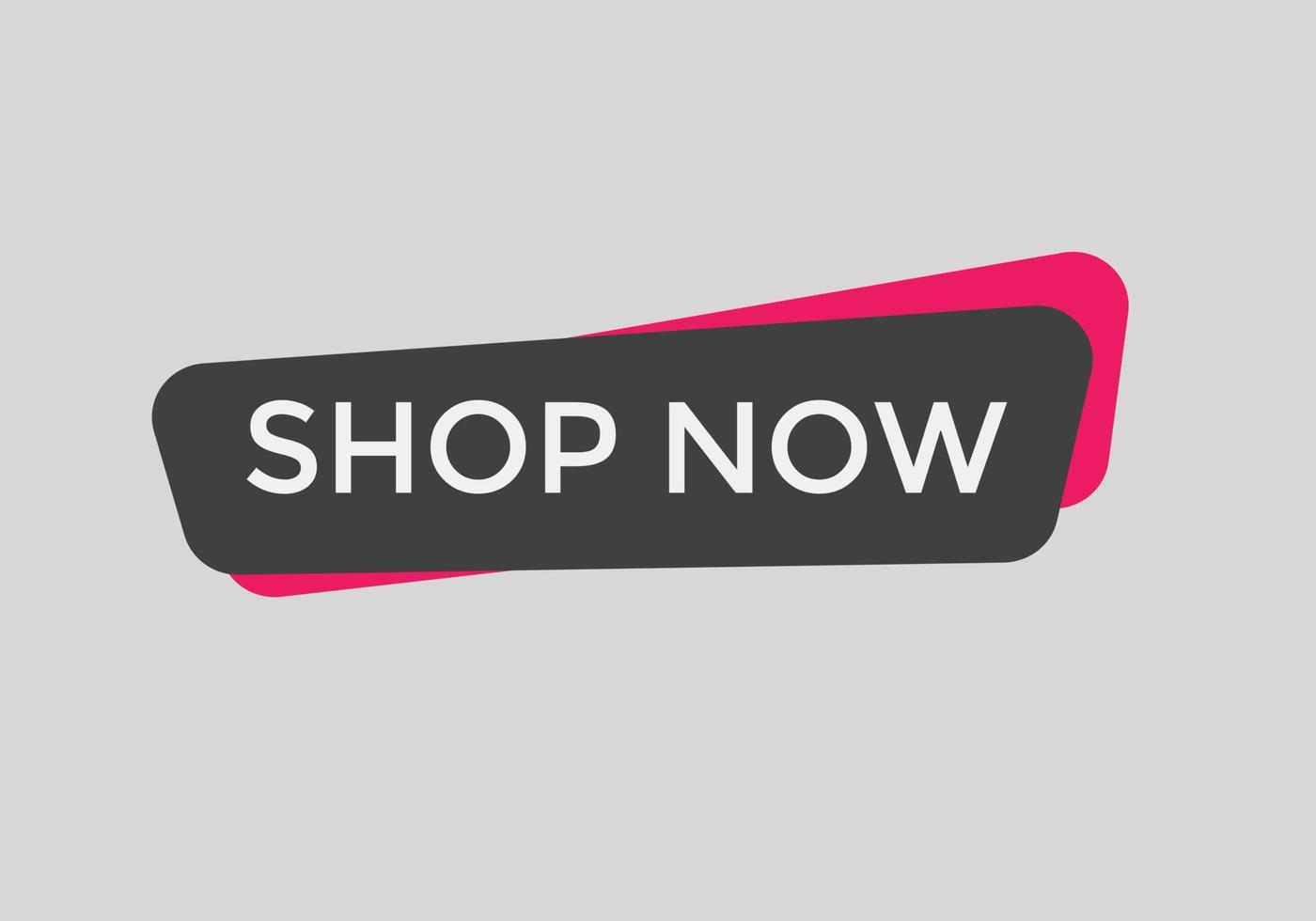 shop now text web buttons icon label ecommerce web button shop or buy vector