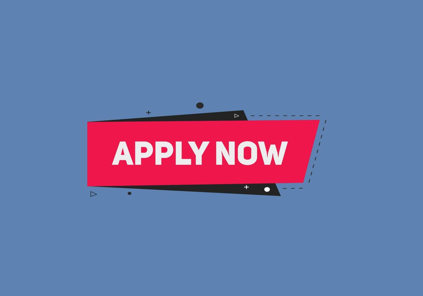 apply now text web template web button sign icon label vector