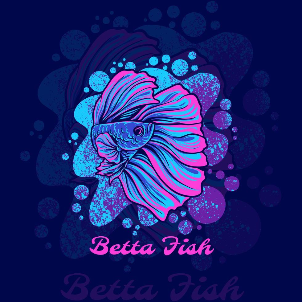 fish animal illustration vector