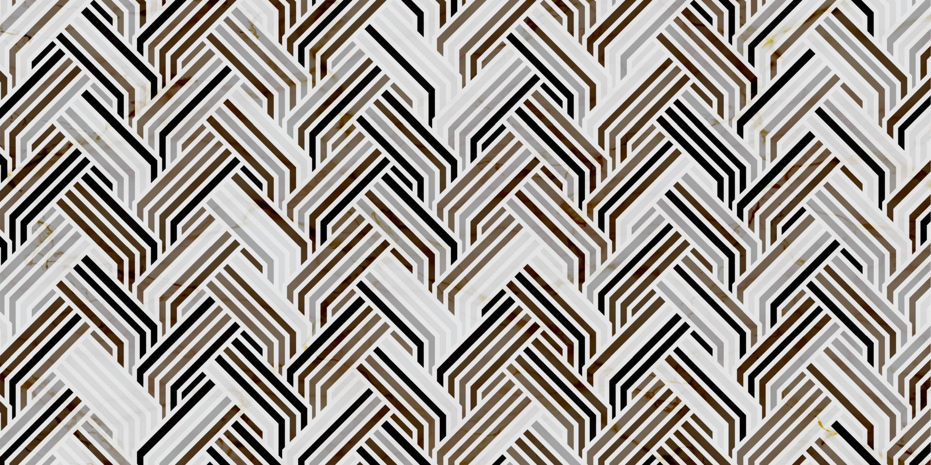 Stripes geometric pattern gray background vector
