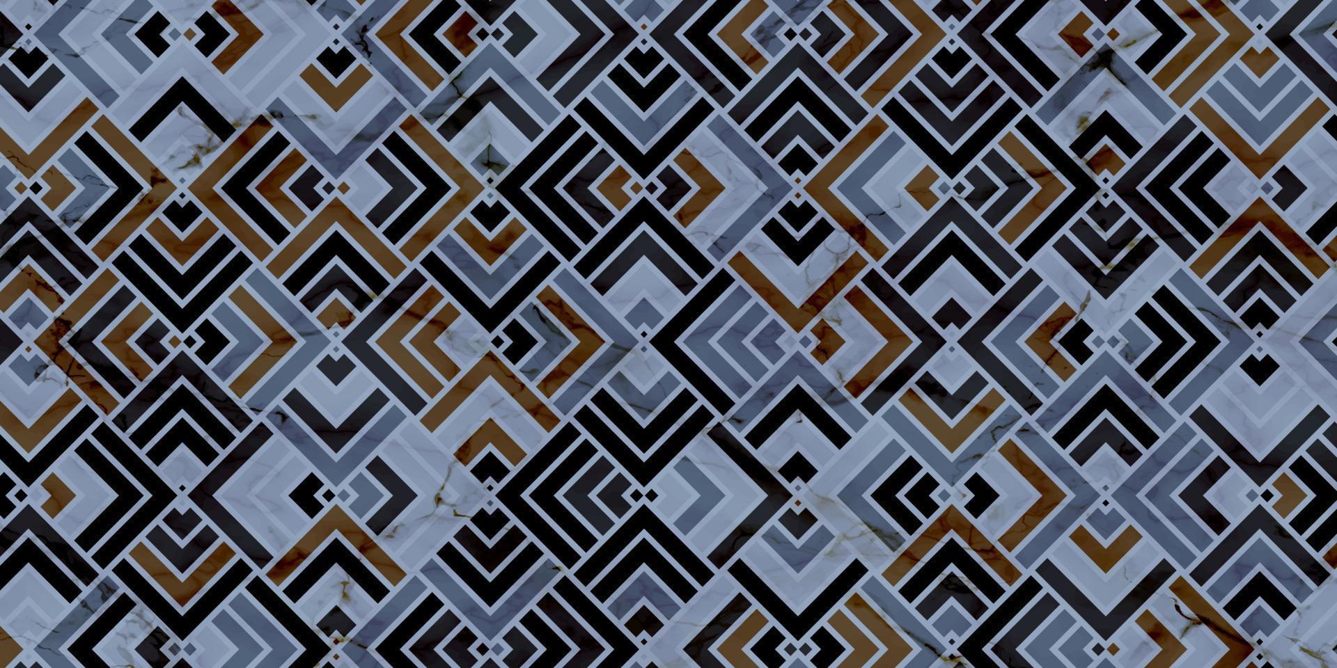 Geometric pattern dark blue background vector