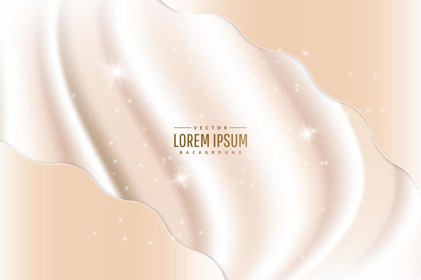 Luxury background with satin silky cloth smooth texture vector