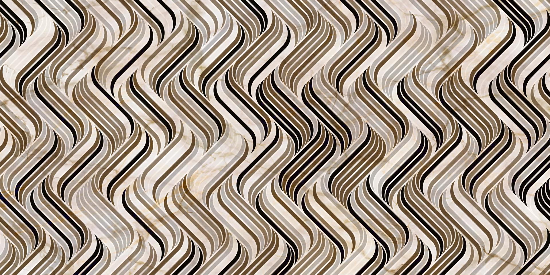 rayas líneas ondas fondo de lujo con textura de mármol vector