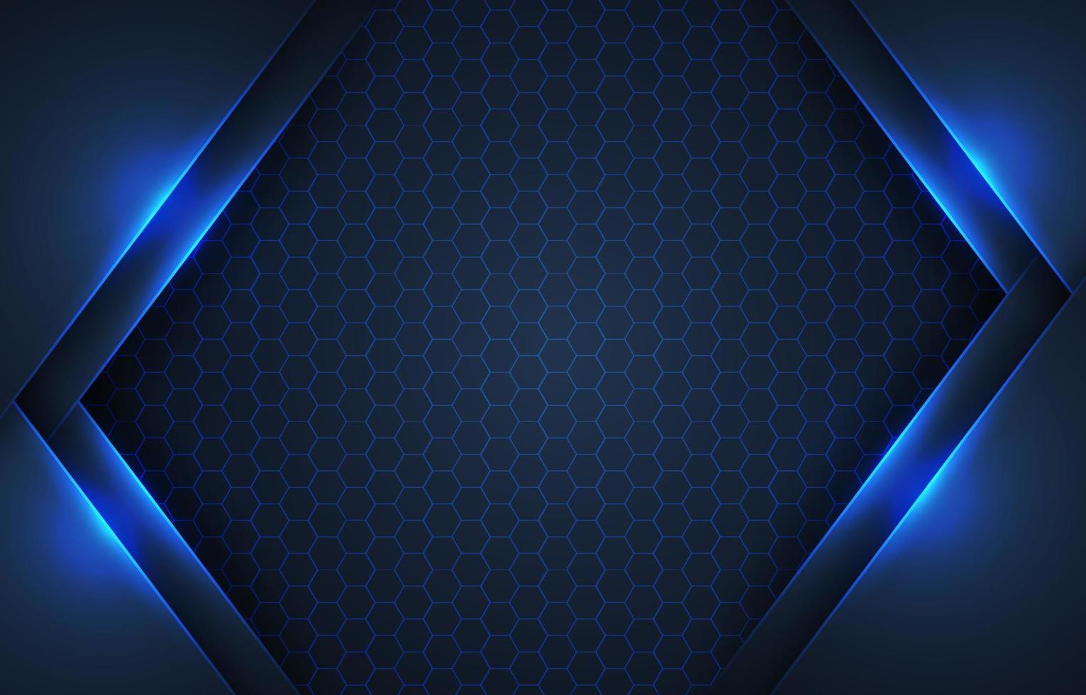 Fondo de lujo azul oscuro abstracto vector