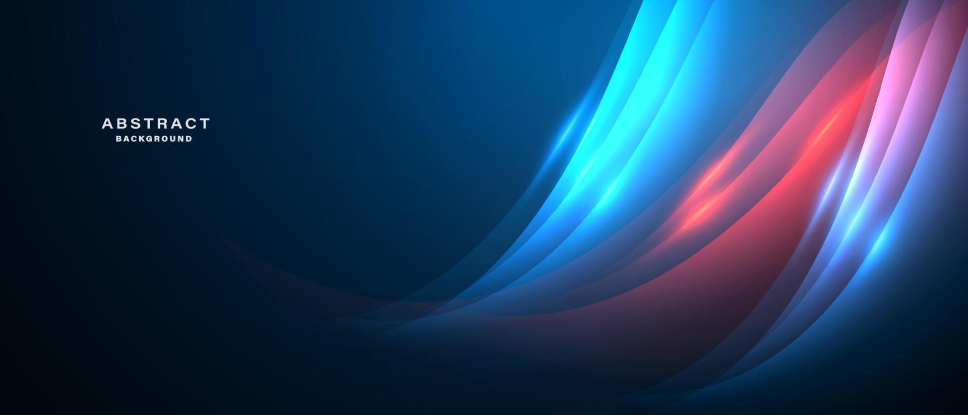 Shiny lights abstract background. vector