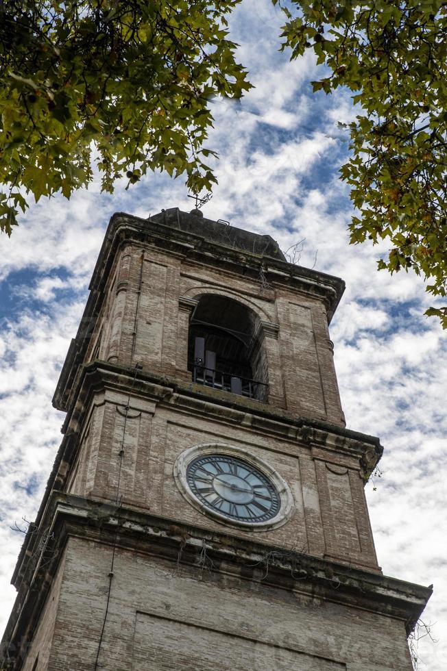 bell tower of the terni cathedral photo