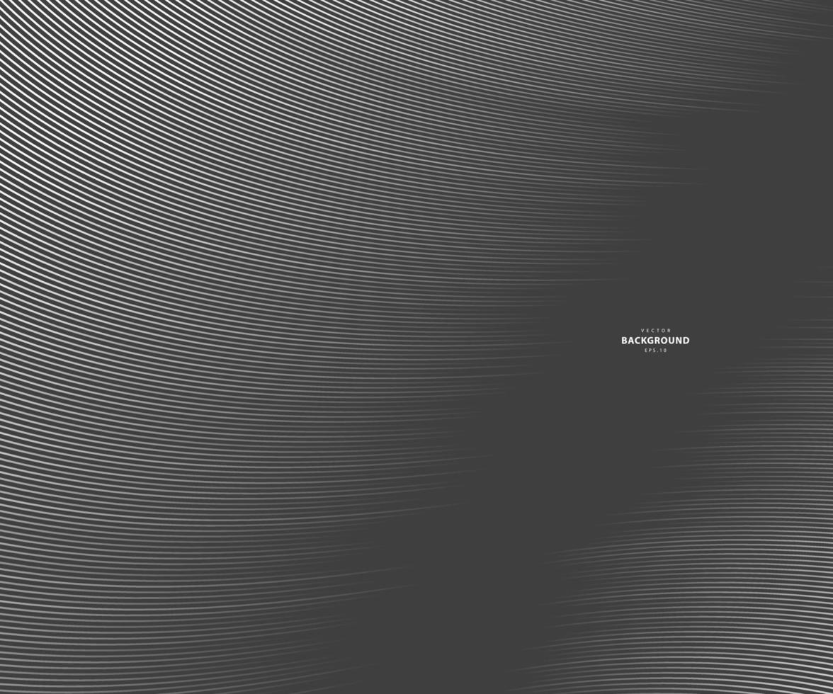 Abstract  grey white waves and lines pattern for your ideas, template background texture vector