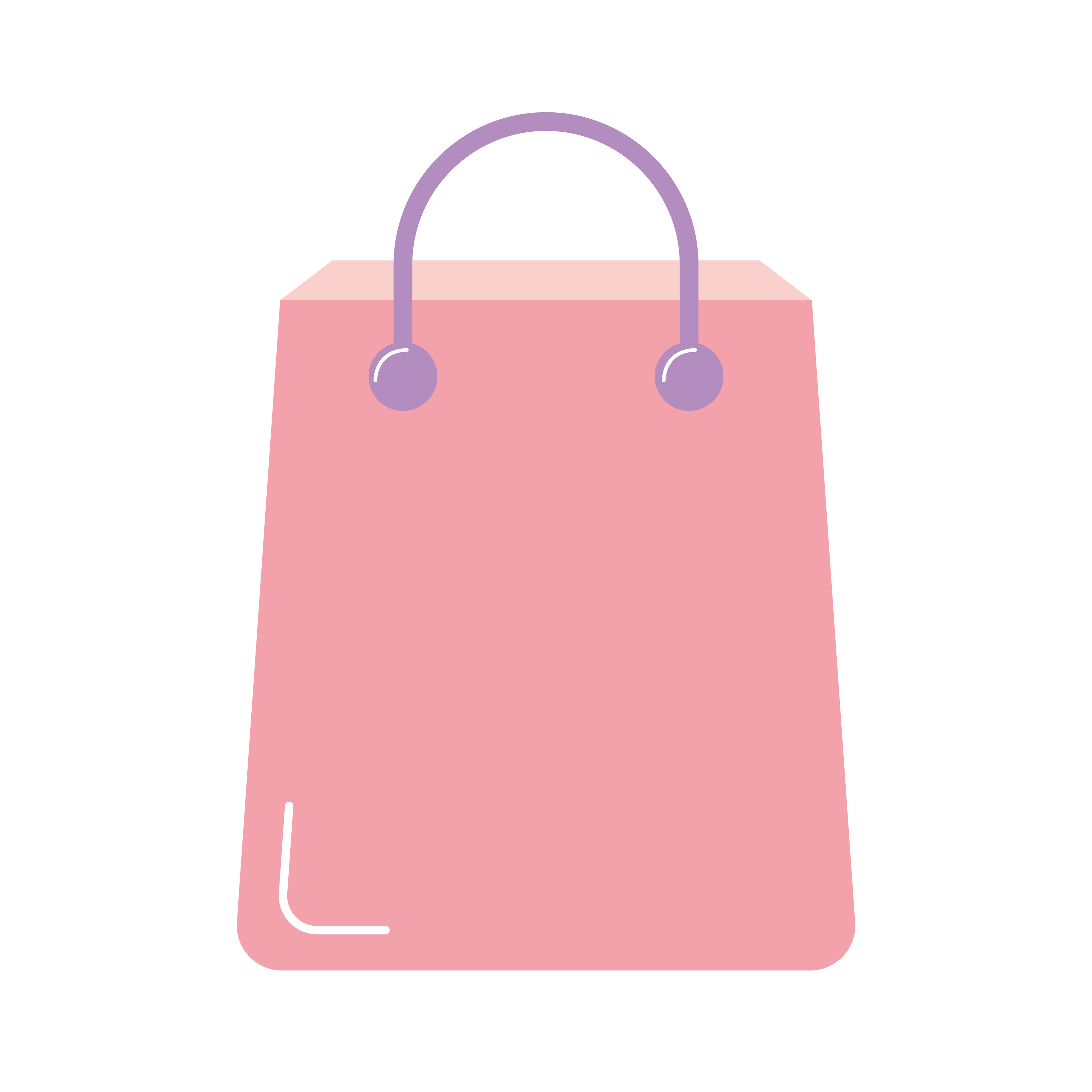 shopping bag on white background 4308473 Vector Art at Vecteezy