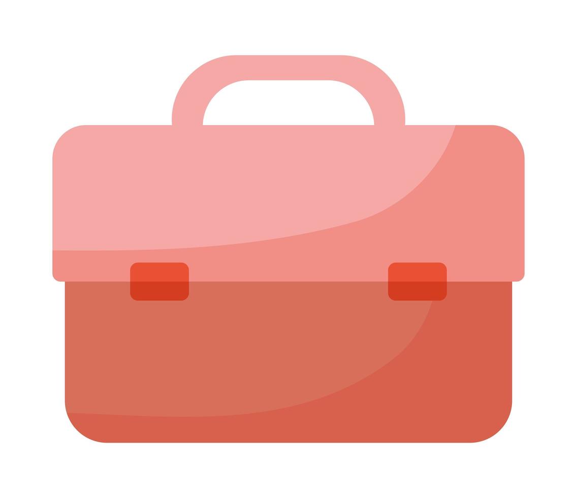 red briefcase design vector